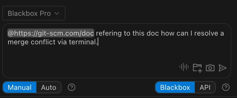 Context from URL