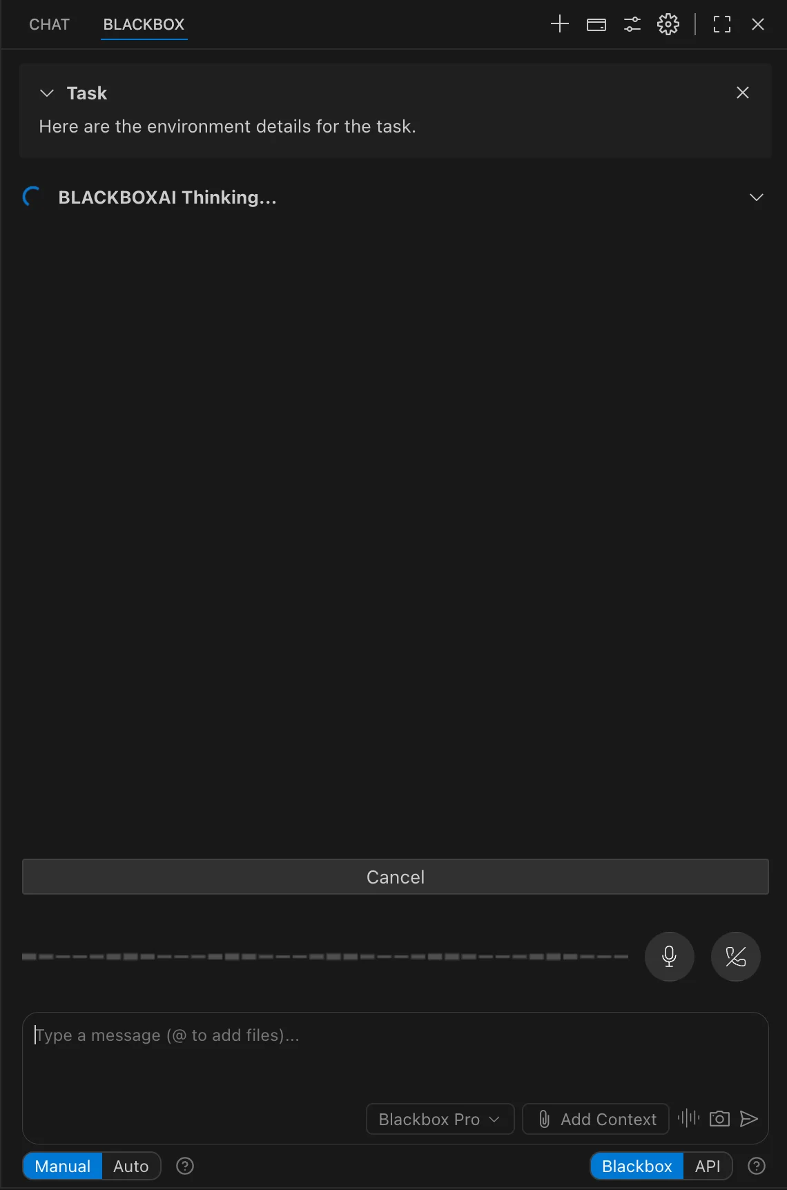 Voice Mode Active