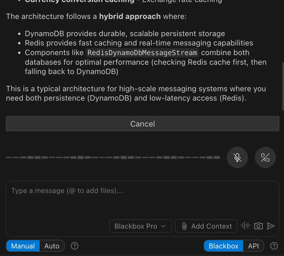Voice Mode Summary